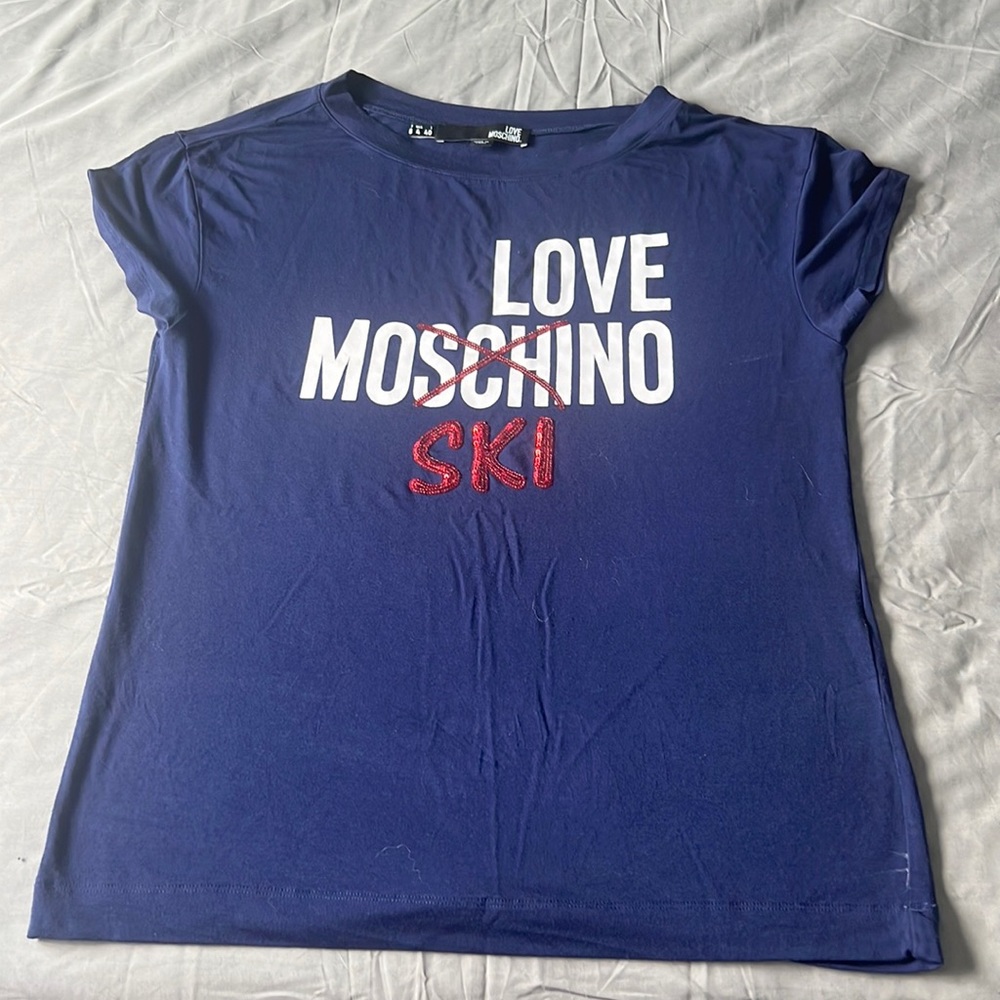 T-shirt love moschino
